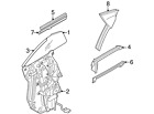 125-03064l Driver Left Front Window Regulator