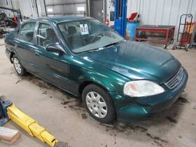 125-59343r Passenger Front Window Regulator Sedan Manual Fits 96-00 Civic 270483