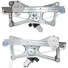 12748288 Aftermarket Products New Set Of Window Regulators Glass Front Driver