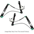 13461315 Aftermarket Products New Window Regulators Glass Set Of Rear Driver