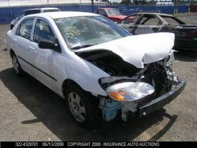 135-58563r Passenger Right Rear Window Regulator Manual Fits 03-08 Corolla 171903