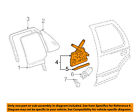 15092750 Gm Oem Rear Door-window