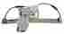 17801303 Oe Quality Replacement Brand New Right Front Window Regulator With Motor Fits Cadillac Deville