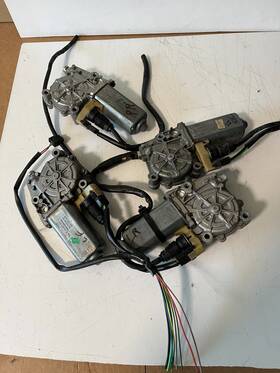 0130821504 1992-1999 Mercedes W140 S500 S600 Power Window Regulator Motors A All 4 Doors