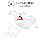 T1-c-1-2208204142 2208204142 Genuine For Mercedes New Rear Window Sun Shade Electric Motor