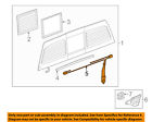 23441999 Gm Oem Rear Window