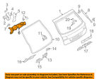 4f9827852f Audi Oem 06-08 A6 4f9827852f Audi Oem 06-08 A6
