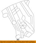 200-window 5008981ac Mopar Chrysler Oem Lift Regulator Left
