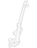 61041xc01a Subaru Genuine Window Regulator Ascent