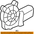 68004818ab Mopar Chrysler Oem Front Motor