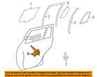 6980448031 Toyota Oem Highlander Rear Lift Regulator