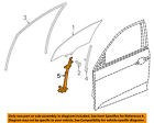 72250tbaa01 Honda Oem Civic Front Lift Regulator