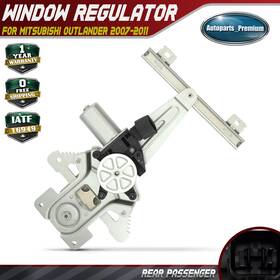 751655 Rear Passenger Window Regulator And Motor Assembly For Mitsubishi Outlander 07-11 751655 Rear Passenger Window Regulator And Motor Assembly For Mitsubishi Outlander 07-11