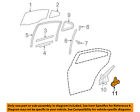 8572033221 Toyota Lexus Oem Rear Motor 8572033221 Toyota Lexus Oem Rear Motor