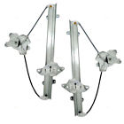 9553-6210lr Brock New Pair Set Front Power Window Lift Regulators Mitsubishi