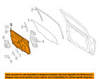 Ae8z54235a87a Ford Oem Fiesta Front Left