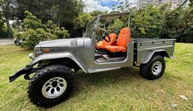 Fj45fj40lc Aftermarket Oem Replacement 1968 Toyota Fj45 Convertion New Paint Silver