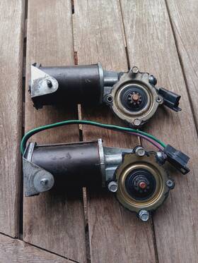 American Bosch Mopar 3760247 Lot Of 2 Power Window Motors 1970s - Used Tested Working