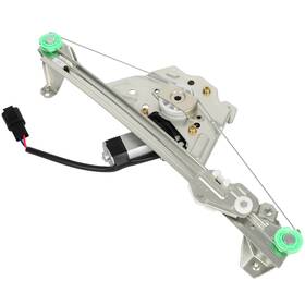 App152828s01 App-autoparts Rear Left For 2001-2003 Saturn Lw200 Lw300 Wagon Power Window Regulator With Motor