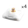 Atpp1114116001 Front Window Regulator Clip For Benz Sedan