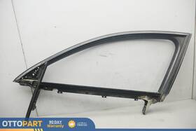 Audi 4f0-837-629-f 2005-2011 A6 Front Driver Left Side Door Window Glass Frame Oem 4f0837629f
