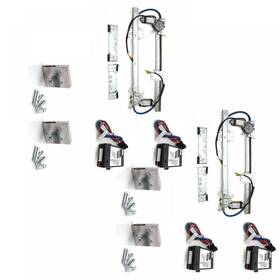 Ztp380c56 Auto Accessory Direct 4-door Flat Glass Window Kit For 1958 Gmc Pm250 Precision Billet With Switches Ztp380c56 Auto Accessory Direct 4-door Flat Glass Window Kit For 1958 Gmc Pm250 Precision Billet With Switches