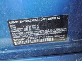 125-60524l Bmw Driver Front Window Regulator 4 Door Gran Coupe Fits 17-20 430i 3612256