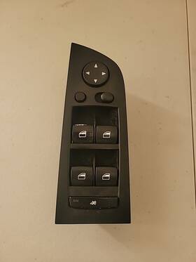 61319132135 Bmw E90 325 328 335 M3 Front Left Driver Main Master Window Lifter Switch Oem 61319132135 Bmw E90 325 328 335 M3 Front Left Driver Main Master Window Lifter Switch Oem