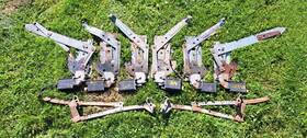 7653765 Cadillac Set Of 1967 Deville Convertible Power Window Motors Regulators Tracks