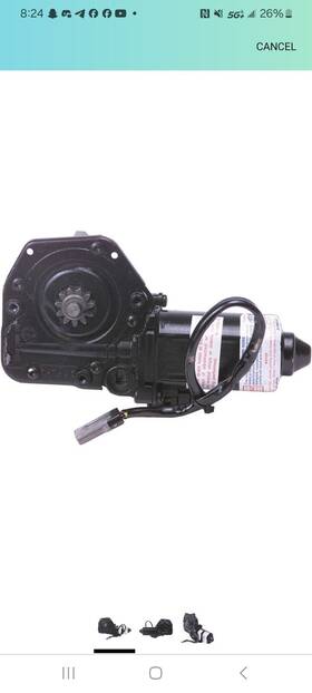 42-352 Cardone Industries Remanufactured Power Window Lift Motor Driver Side