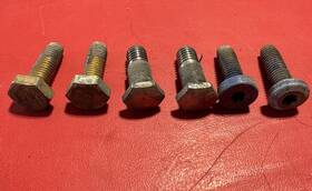 K10-k30 Chevrolet 1973-87 Chevy Squarebody Truck C/k10-30 Seat Belt Bolt Set Bolts Oem Gm