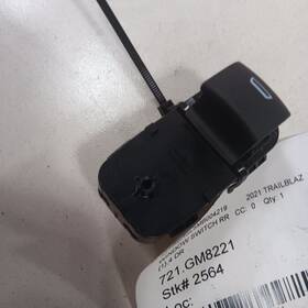 721.gm8221 Chevrolet Truck Chevy Trailblazer Power Window Switch Right Passenger Rear 2021 2022 2023