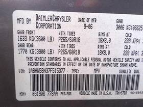 125-00170r Chrysler Passenger Front Window Regulator Electric Fits 07-09 Aspen 1747903
