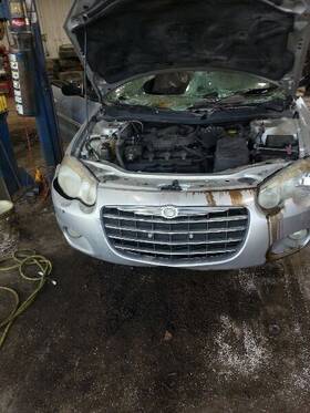 125-02022l Chrysler Driver Front Window Regulator Electric Convertible Fits 01-06 Sebring 1717788