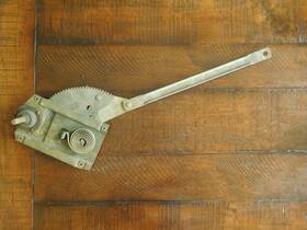 1598365 Chrysler Imperial Window Mechanism Hardware 1955 1956 Desoto Regulator 2-door Nos Left Front Mopar 1598365 Chrysler Imperial Window Mechanism Hardware 1955 1956 Desoto Regulator 2-door Nos Left Front Mopar