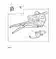 Cvf100750 Land Rover Lh Front Window Regulator Range P38a 1995 Through 2002 Genuine Part