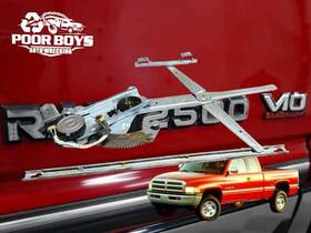55154710 Dodge Ram 2500 8.0l V10 4x2 Front Passenger Window Regulator 1994-2002