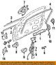 Ea0559590a Mazda Oem Front Lift Regulator