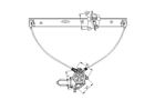 2l8z7823200b Fo1351130 Generic Replacement Front Passenger Side Window Regulator For Ford Escape