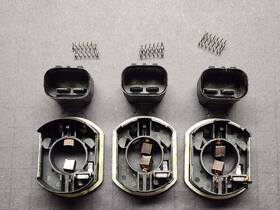 3l247827144aa Ford For 2002-2004 Siemens Explorer Genuine Brush Holder Assembly 3 Pcs Oem