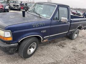 125-02828bl Ford Truck Driver Front Window Regulator From 8501 Gvw Fits 92-97 F250 Pickup 542790