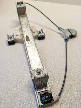 Wlra123 Ford Oem Genuine Reinforced Window Regulator Only For F-150 2004-2014 Rear Left Wlra123 Ford Oem Genuine Reinforced Window Regulator Only For F-150 2004-2014 Rear Left