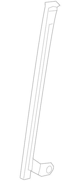 19316858 Gm Genuine Passenger Side Front Door Window Outer Sealing Strip