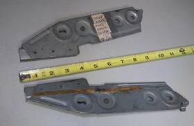 Gm 7699428 Nos 67 68 69 Chevy Camaro Rh Lh Quarter Window Lower Sash Channel Pair Ss Rs Z28