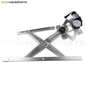 10012204 Higher-autoparts Power Window Regulator For 2004 Ford F250 F350 Truck Front Driver Side With Motor