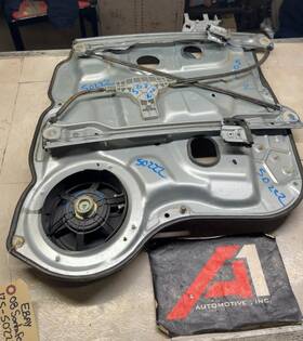 824812b000 Hyundai 07-09 Santa Fe Passenger Right Front Door Power Window Motor And Regulator