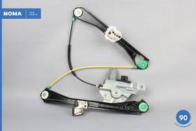 4w93f27001ac Jaguar 07-09 Xj8 X358 Lwb Rear Left Side Window Regulator Motor Oem
