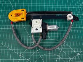 Fc8062 Jaguar 2015 Xf Rear Right Passenger Rh Side Door Window Motor Regulator Oem