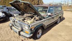 J8133035 Jeep 84-87 Grand Wagoneer Back Glass Regulator Rear Window Electric With Motor