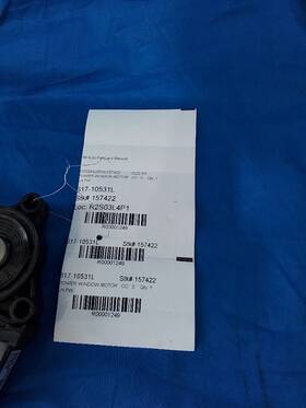 617-10531l Kia K5 Driver Power Window Motor Front With Automatic Up And Down Fits 21-23